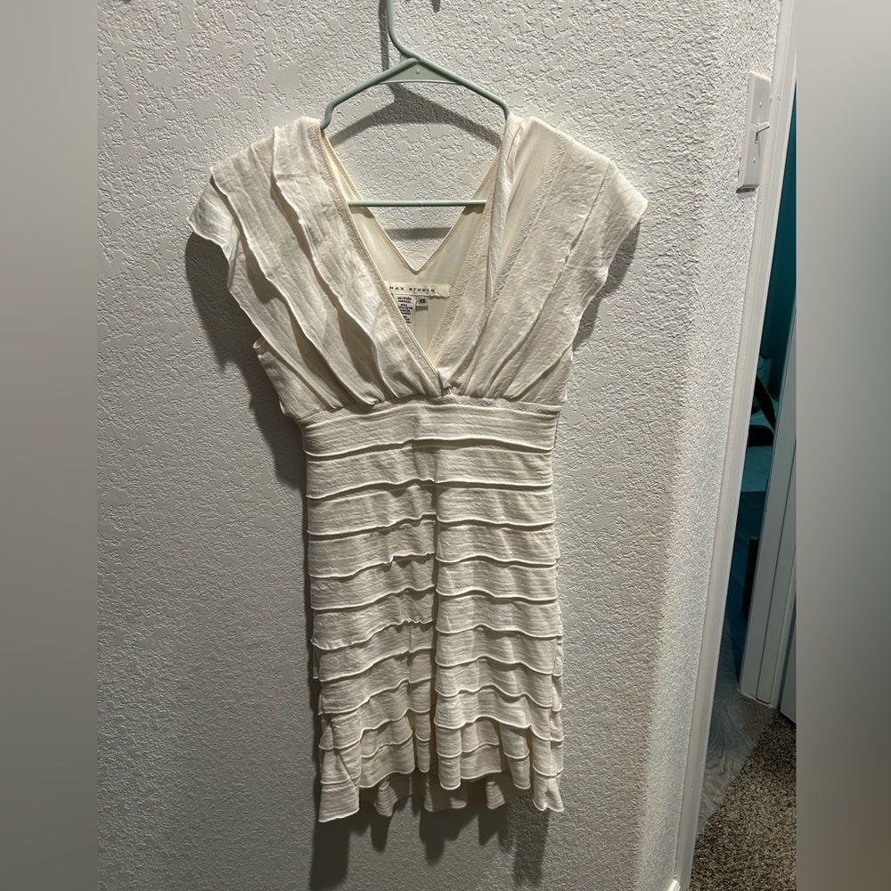 Max studio tiered ruffle dress